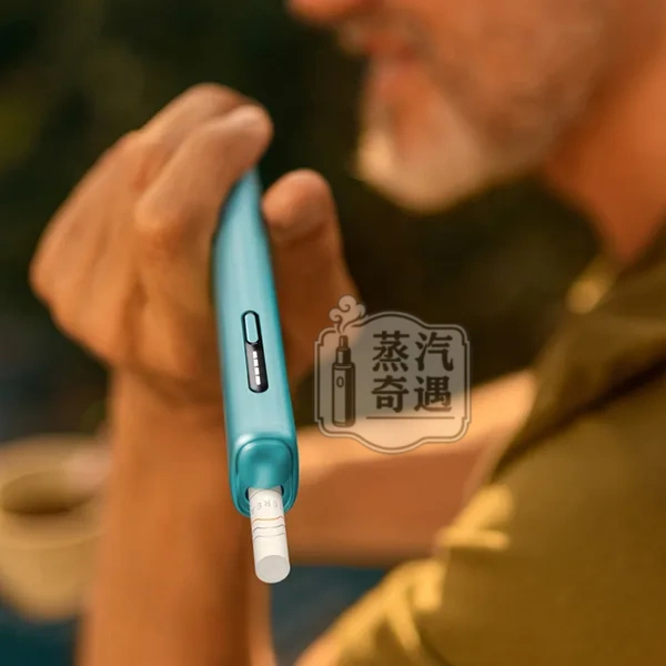 IQOS ILUMA I ONE 一體機TEREA煙彈專用橢圓形按鈕第8代微風藍展示
